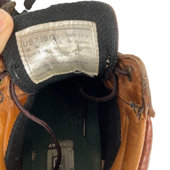 Ariat Women’s Boots 7.5 B Brown Canyon Leather Ankle Western Riding Style 17728 - Picture 12 of 12